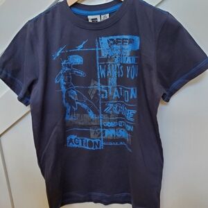 Blue Graphic T-Shirt